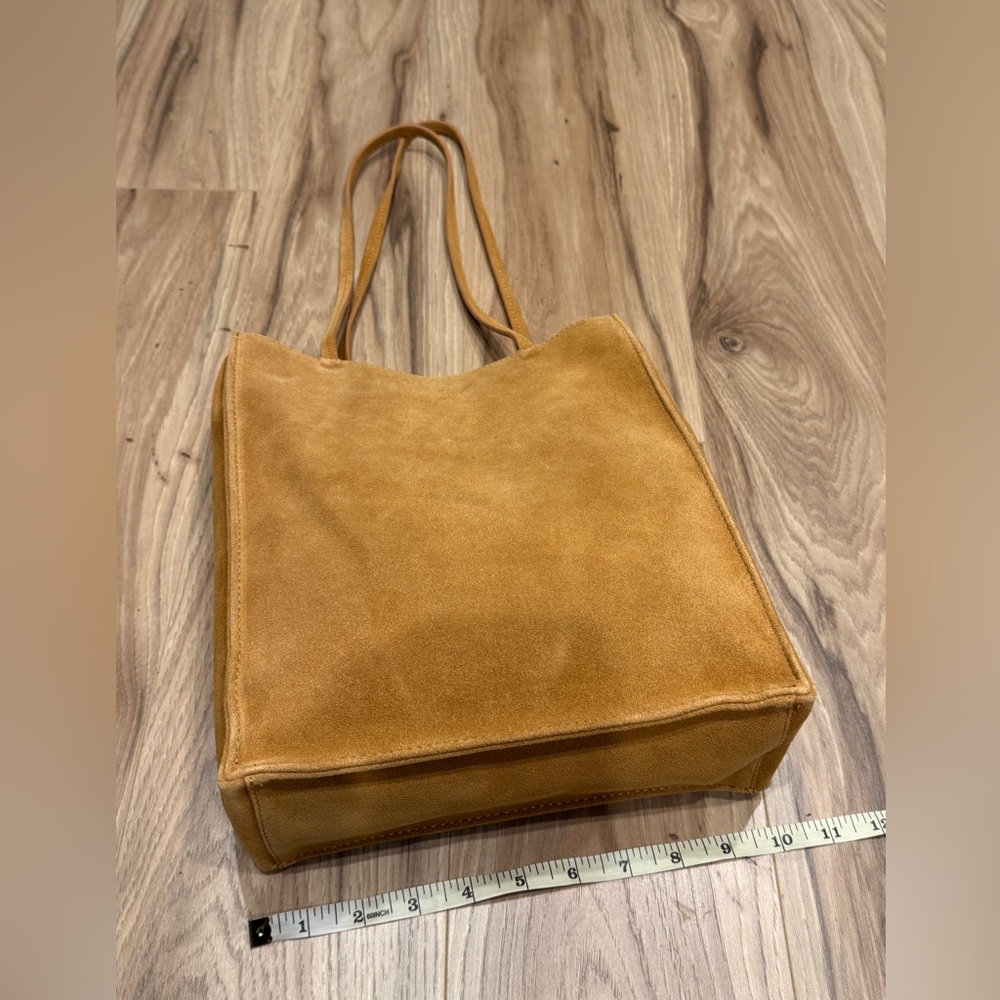Suedue tote bag - Picture 6 of 8